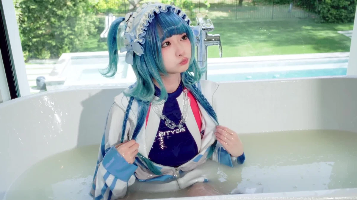 RSS RuinStreetStyle - EP34_亚文化蕾蕾粘液(上半)_Tracksuit x Swimsuit! Sporty Subculture Girl Gets Soaked in Slime_Wendydydydy酱油(1V_...