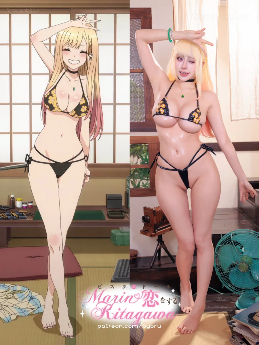 Byoru - Marin Kitagawa bikini [My Dress up Darling]- 喜多川海梦(60P+23V_1.8G) Byoru - Marin Kitagawa bikini [My Dress up Darlin...