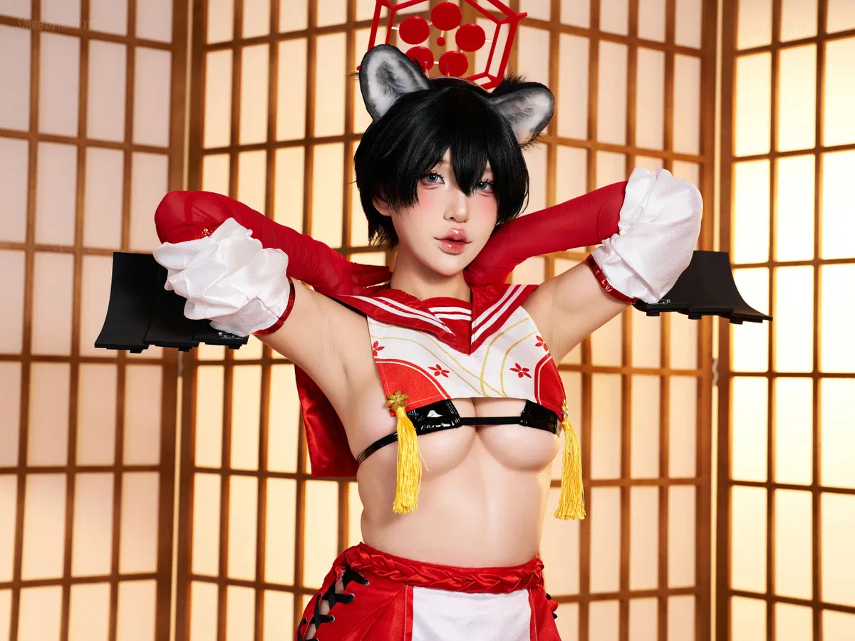PuyPuy - 蔚蓝档案 春日椿 Tsubaki(128P_478.2M) PuyPuy - 蔚蓝档案 春日椿 Tsubaki(128P_478.2M)_nb01.xyz_0022 图片2