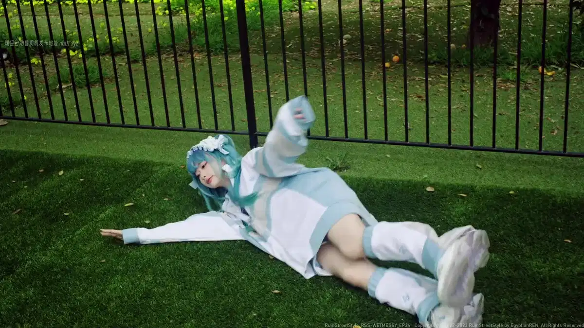 RSS RuinStreetStyle - EP34_亚文化蕾蕾粘液(上半)_Tracksuit x Swimsuit! Sporty Subculture Girl Gets Soaked in Slime_Wendydydydy酱油(1V_...