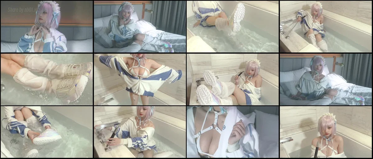 RSS RuinStreetStyle - EP19_天使系地雷少女浴缸湿身_Angelic Cute Cosplay Girl Getting Full Wet in Bathtub_Wendydydydy酱油(1V_632.1M) RSS ...