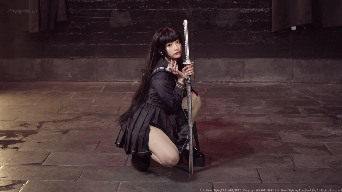 RSS RuinStreetStyle - EP22_黑道JK雨中湿身_Yakuza JK Girl Socked in Rain With Tattered Japanese Sailor Uniform_Wendydydydy酱油(1V_5...