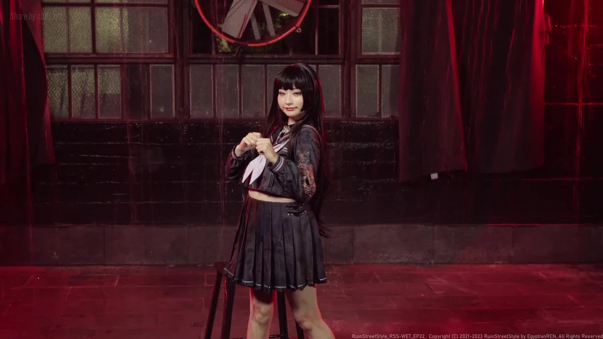 RSS RuinStreetStyle - EP22_黑道JK雨中湿身_Yakuza JK Girl Socked in Rain With Tattered Japanese Sailor Uniform_Wendydydydy酱油(1V_5...