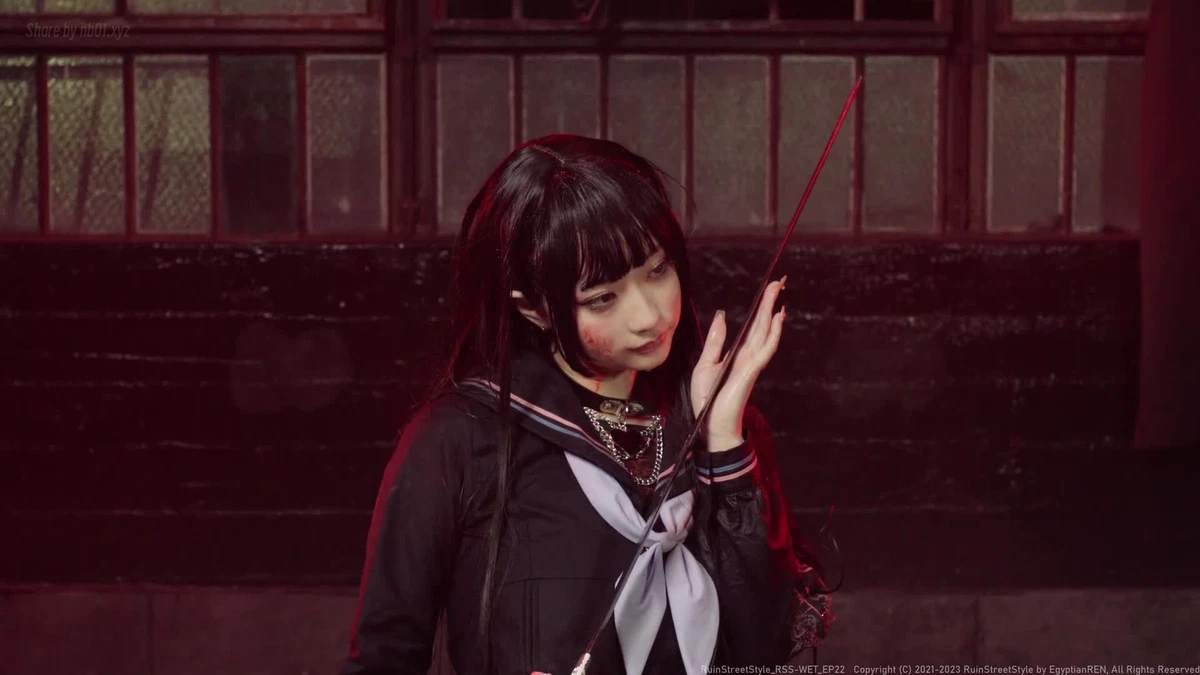 RSS RuinStreetStyle - EP22_黑道JK雨中湿身_Yakuza JK Girl Socked in Rain With Tattered Japanese Sailor Uniform_Wendydydydy酱油(1V_5...