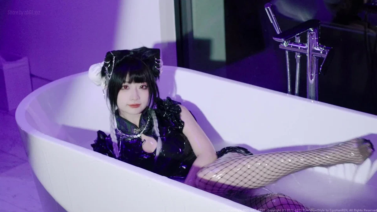 RSS RuinStreetStyle - EP39_万圣节哥特系旗袍下粘液_Gothic Ghosty Cheongsam (Qipao) Soaked In Slime_Wendydydydy酱油(1V_837.9M) RSS RuinSt...